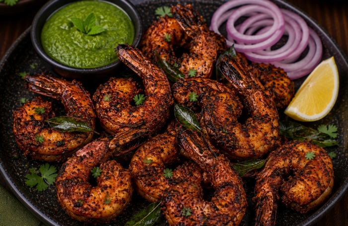 Aromatic Ghee Roast Prawn (G/F)