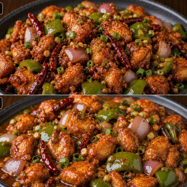 Blazing Chilli Chicken (Dry/Wet)