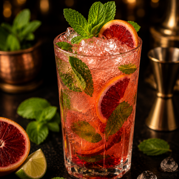 Blood Orange Mojito