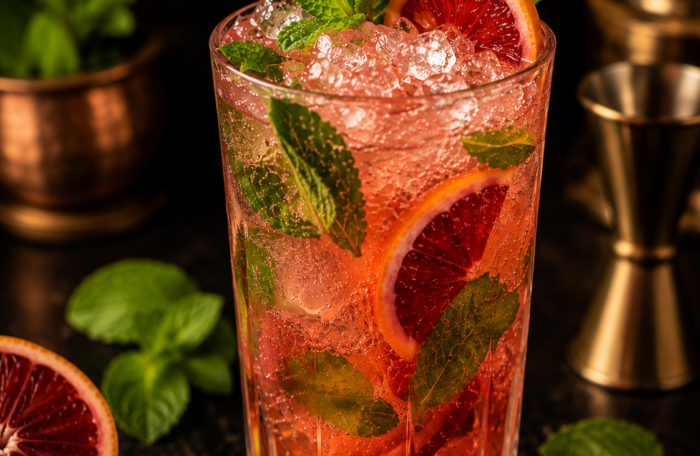 Blood Orange Mojito