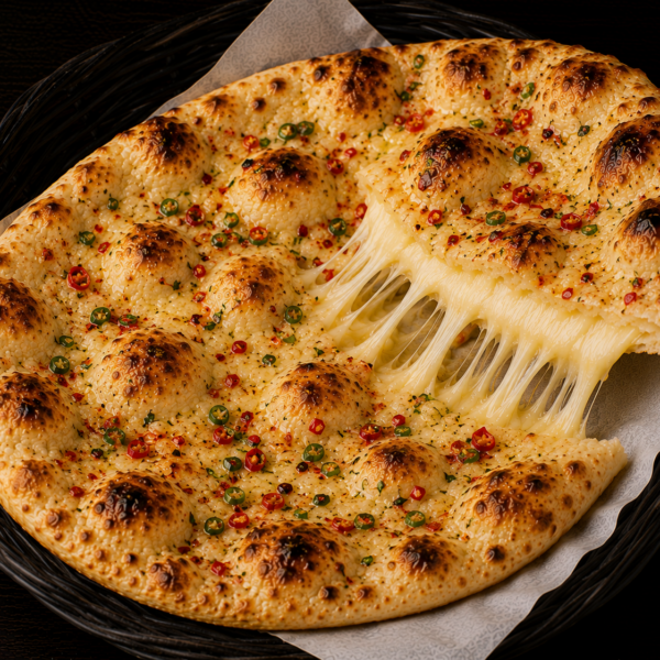 Cheese & Chilli Naan