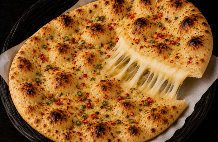 Cheese & Chilli Naan