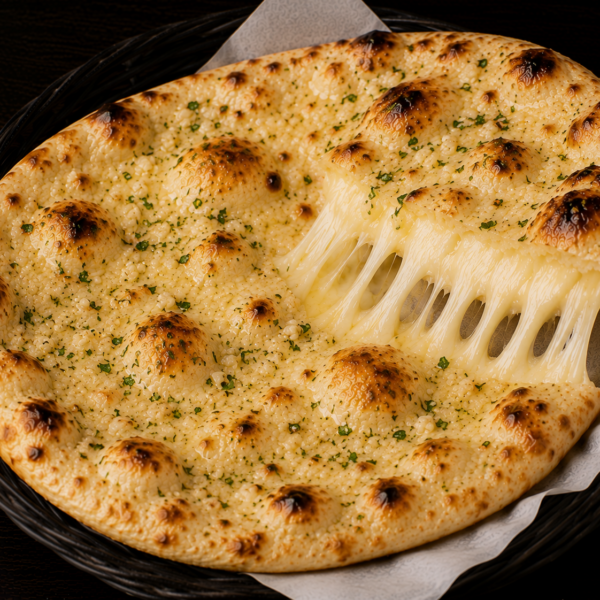 Cheese & Garlic Naan