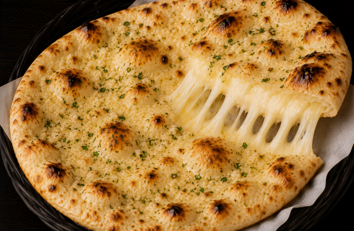 Cheese & Garlic Naan