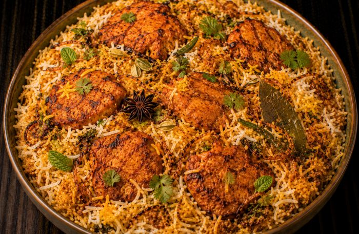 Chef Sri’s Chicken Tikka Biryani