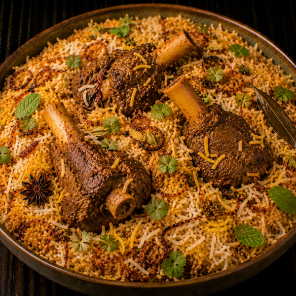 Chef Sri’s Nalli Gosht Biryani