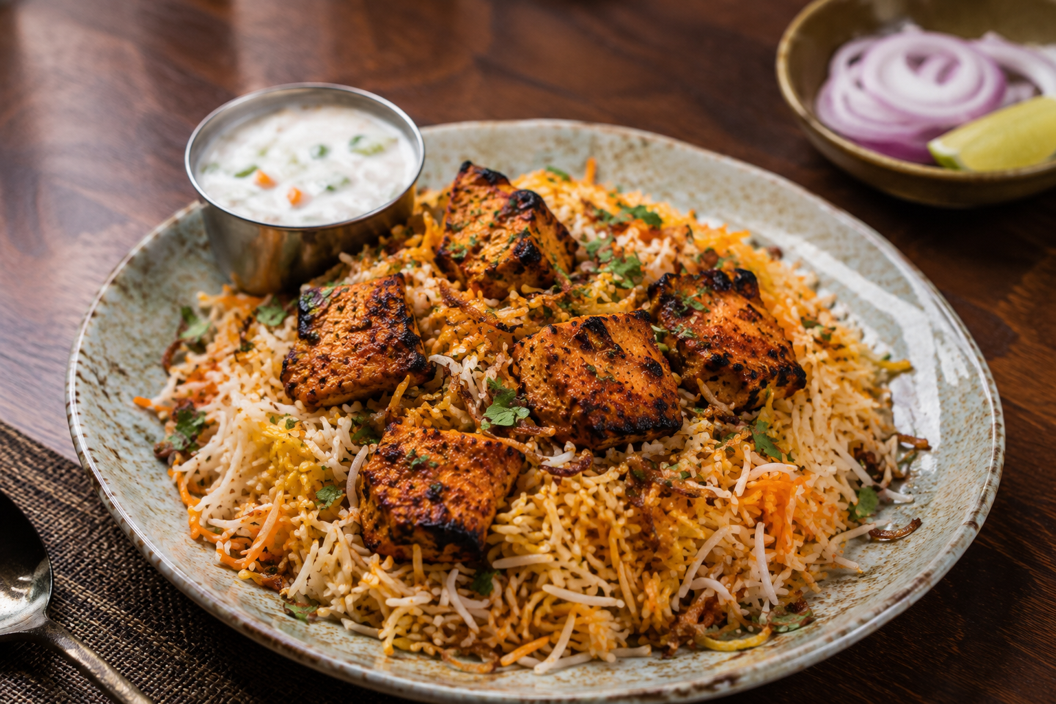Chef Sri’s Chicken Tikka Biryani