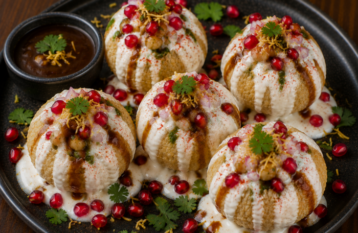 Dahi Poori (6 pieces)