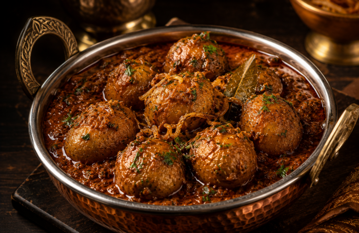 Hyderabadi Style Dum Aloo