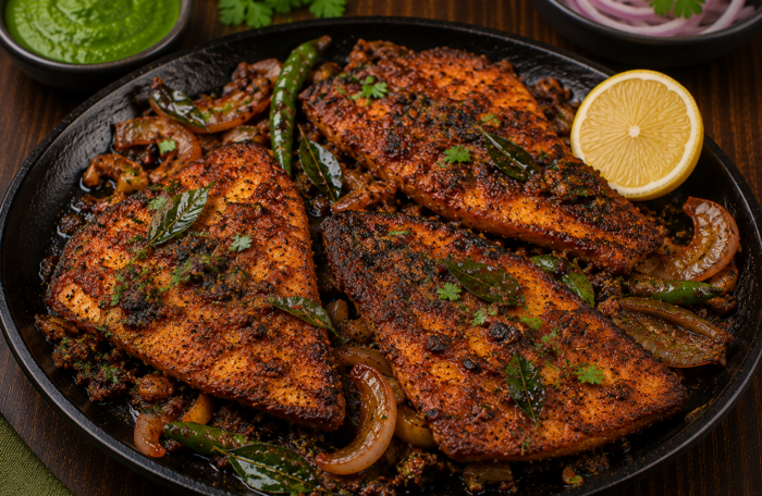 Hyderabadi Style Tawa Fish