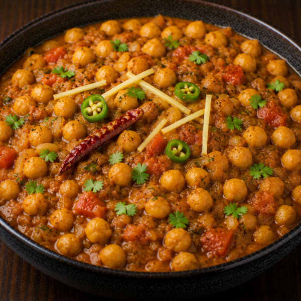Masala Chickpea Fusion