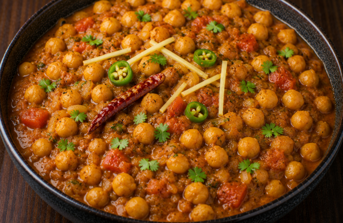 Masala Chickpea Fusion
