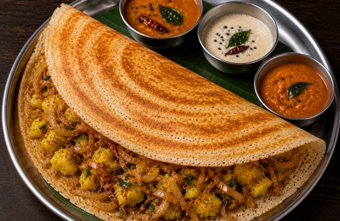 Masala Onion Dosa