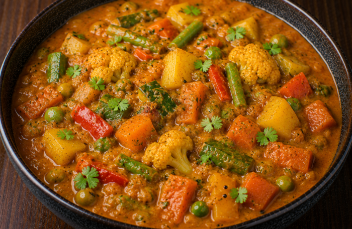 Mixed Vegetables Curry