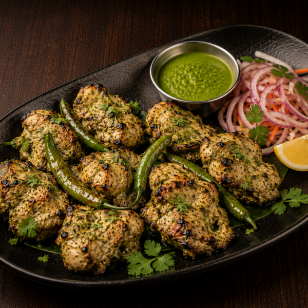 Pachi Mirchi Kodi Kabab(G/F)