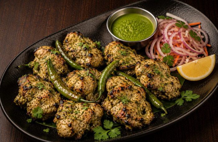Pachi Mirchi Kodi Kabab(G/F)