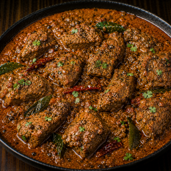 Pepperd Madras Lamb