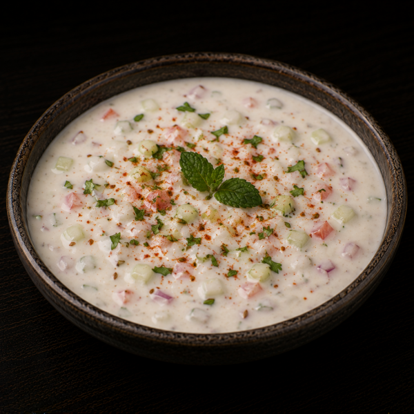 Raita (spiced yogurt)
