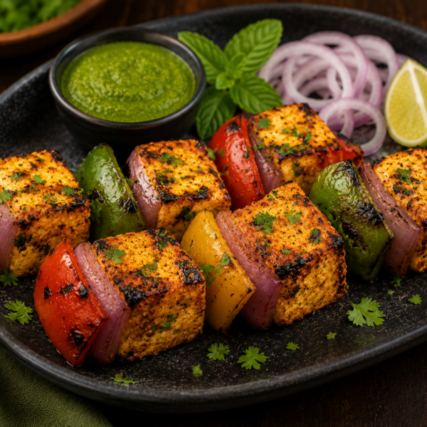 Shashlik Paneer Tikka(G/F)