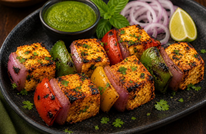 Shashlik Paneer Tikka(G/F)