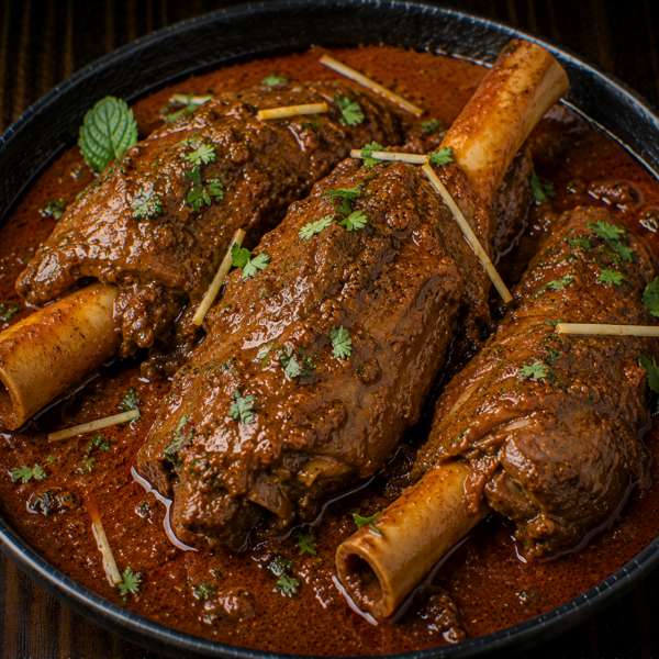 Sridhaar’s Lamb Shanks