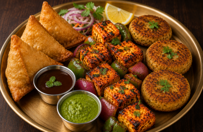 Sri’s Vegetarian Platter