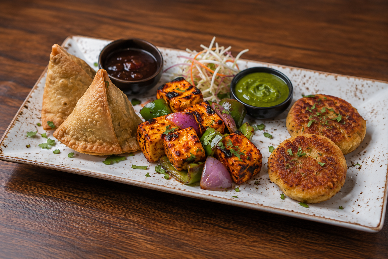 Sri’s Vegetarian Platter
